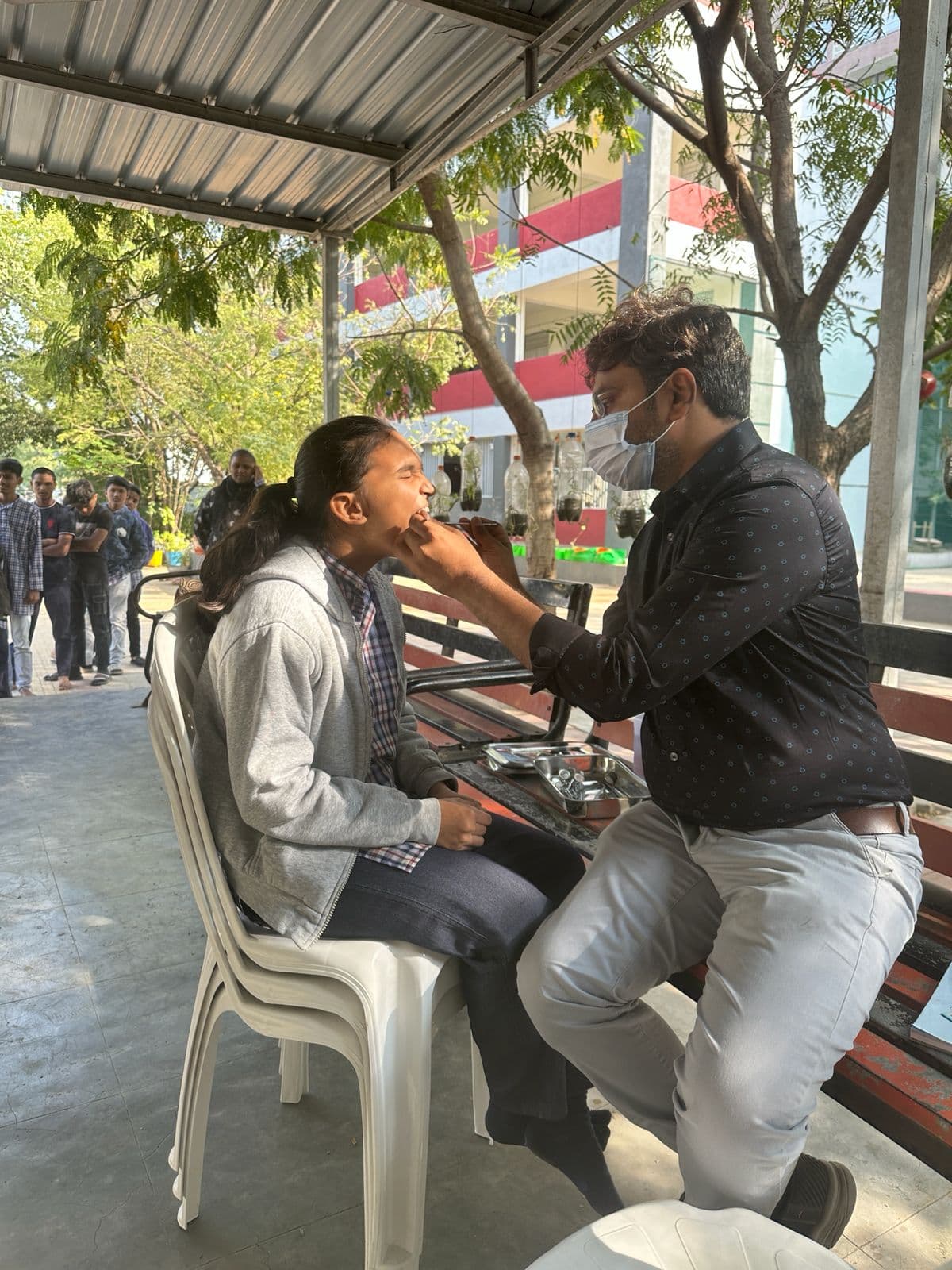 Dental check-up camp by Lifedent Dental Hospital, Rajkot 2