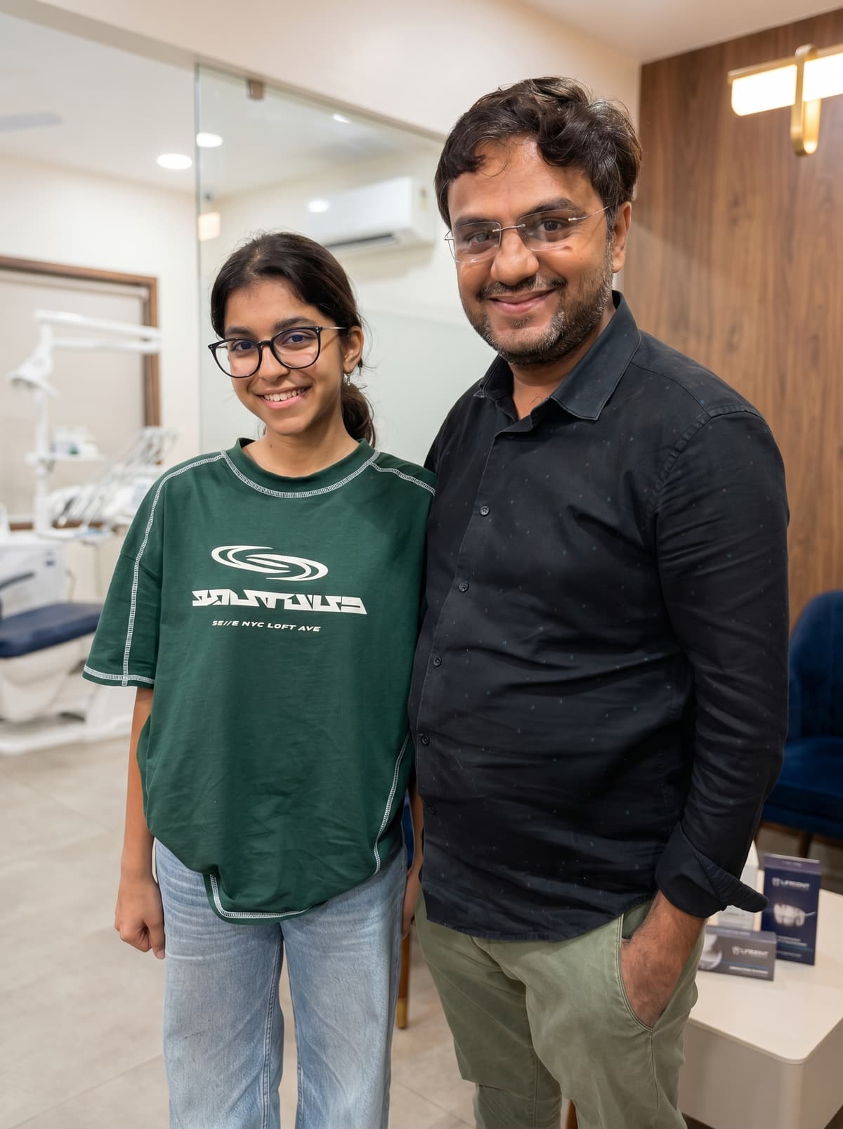 Patient smile at Lifedent Dental Hospital, Rajkot 22