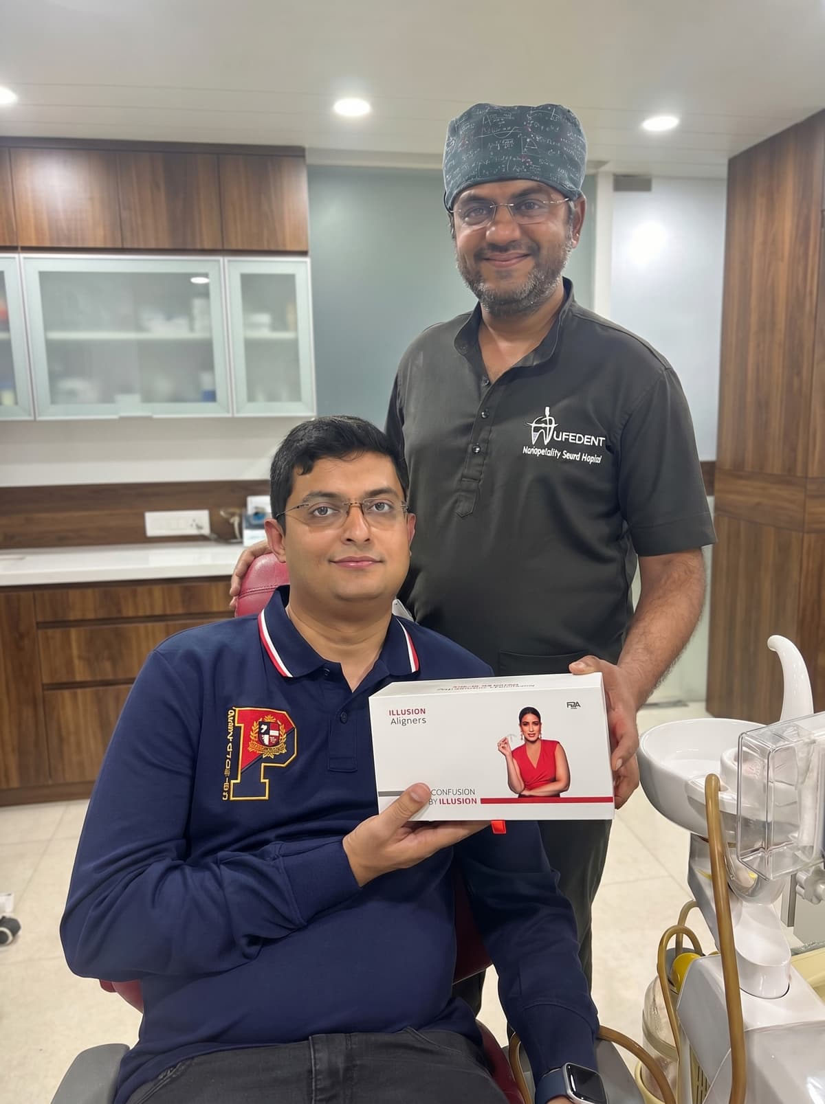 Patient smile at Lifedent Dental Hospital, Rajkot 3